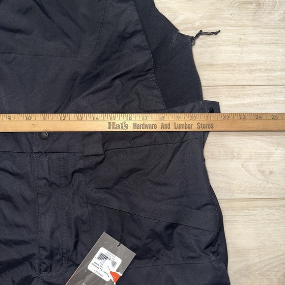 Mountain Hardwear Men's Firefall Bib Size XL Ski Overalls Black Winter NWT $229 - Picture 9 of 13